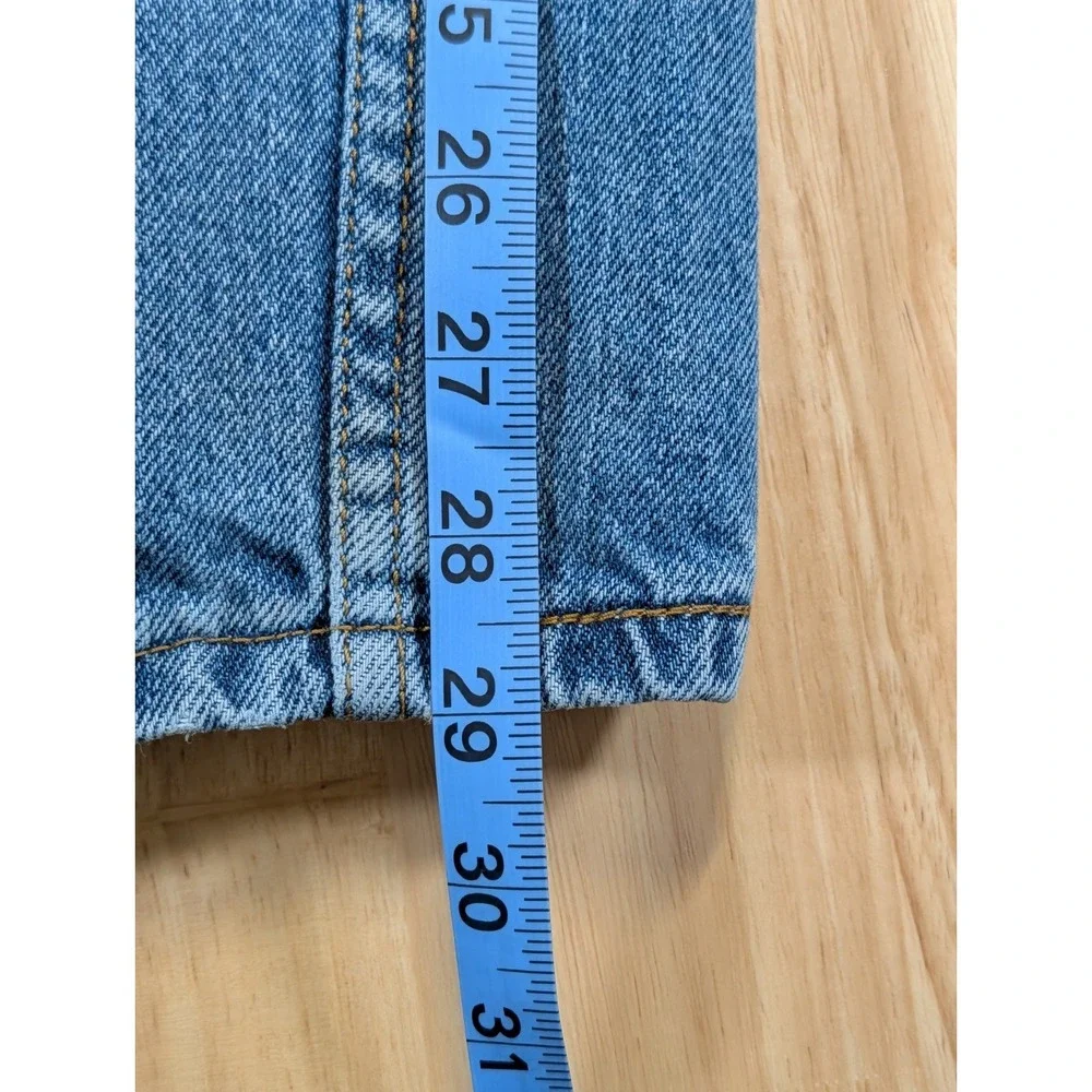 Levi's 505 Regular Fit Jeans Men 32x29 Medium Wash Cotton Denim